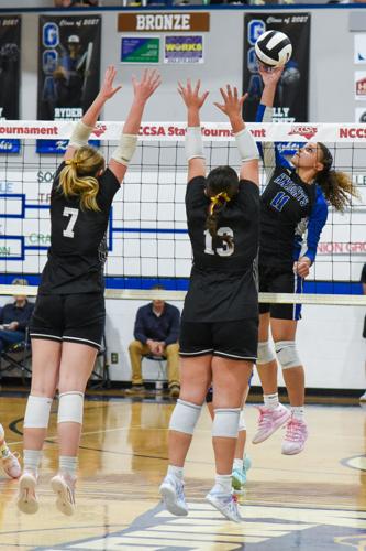 Reflector Blocking Greenville Christian Academy vs. Triad Baptist Christian Academy ...