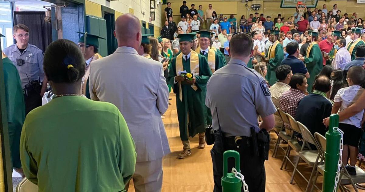 North Duplin Jr/Sr High School seniors turn their tassels