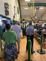 North Duplin Jr/Sr High School seniors turn their tassels