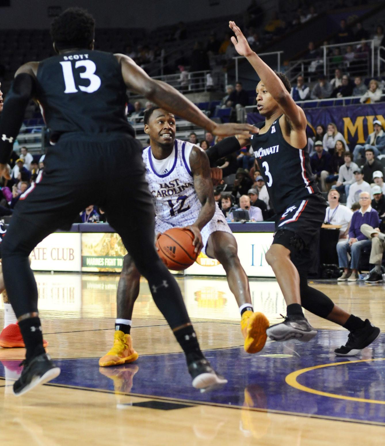Ecu Vs Cincinnati Men S Basketball Reflector Com