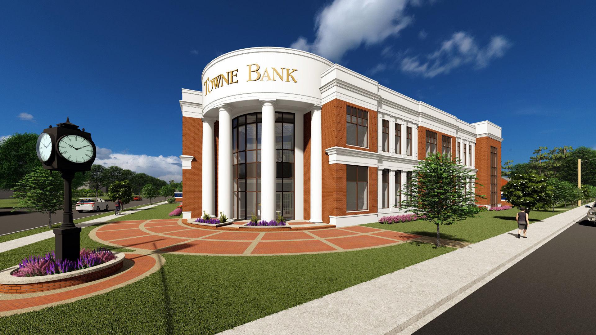 Construction on new TowneBank site expected to begin in 90 days Local