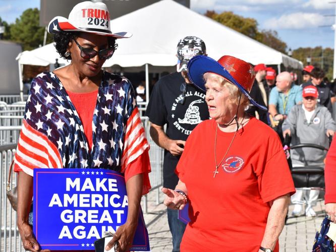 Big turnout at Trump rally in Rocky Mount marks state of race ...