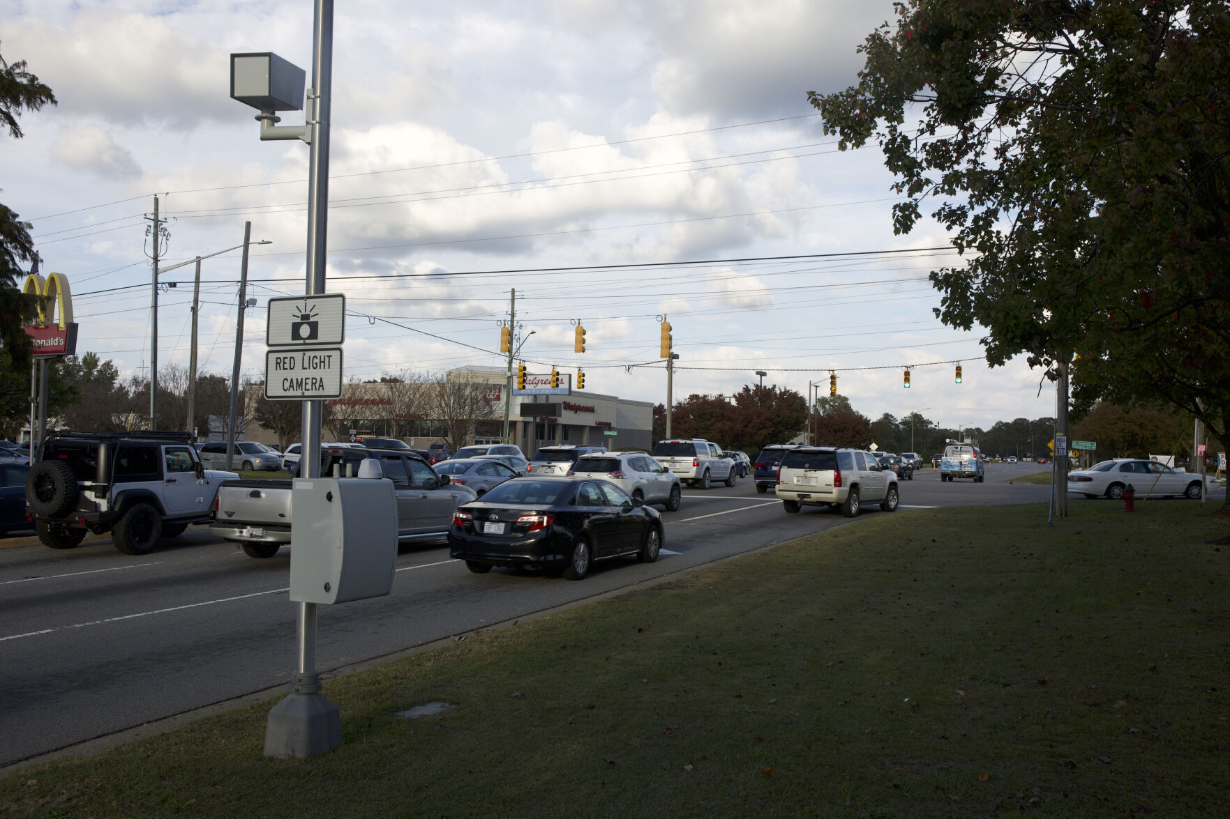 red light cameras in greenville nc