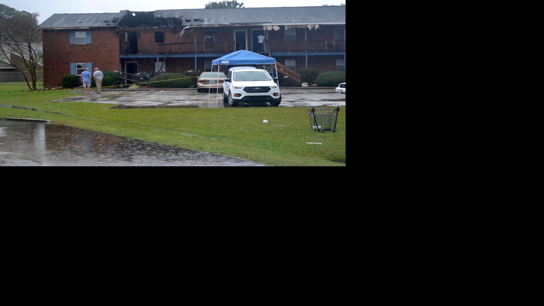 Apartment fire displaces seven in Greenville as Eta system ...