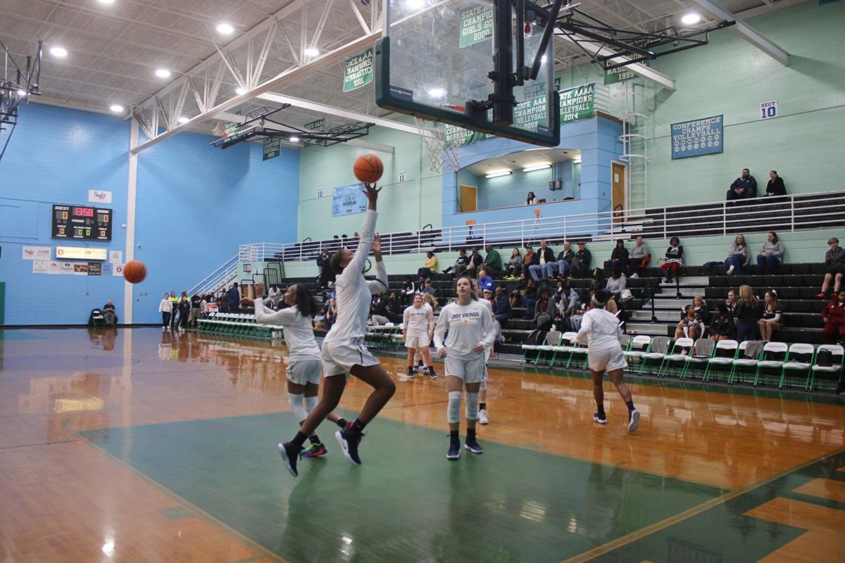 Scene Around The D H Conley South Central Girls Basketball Game