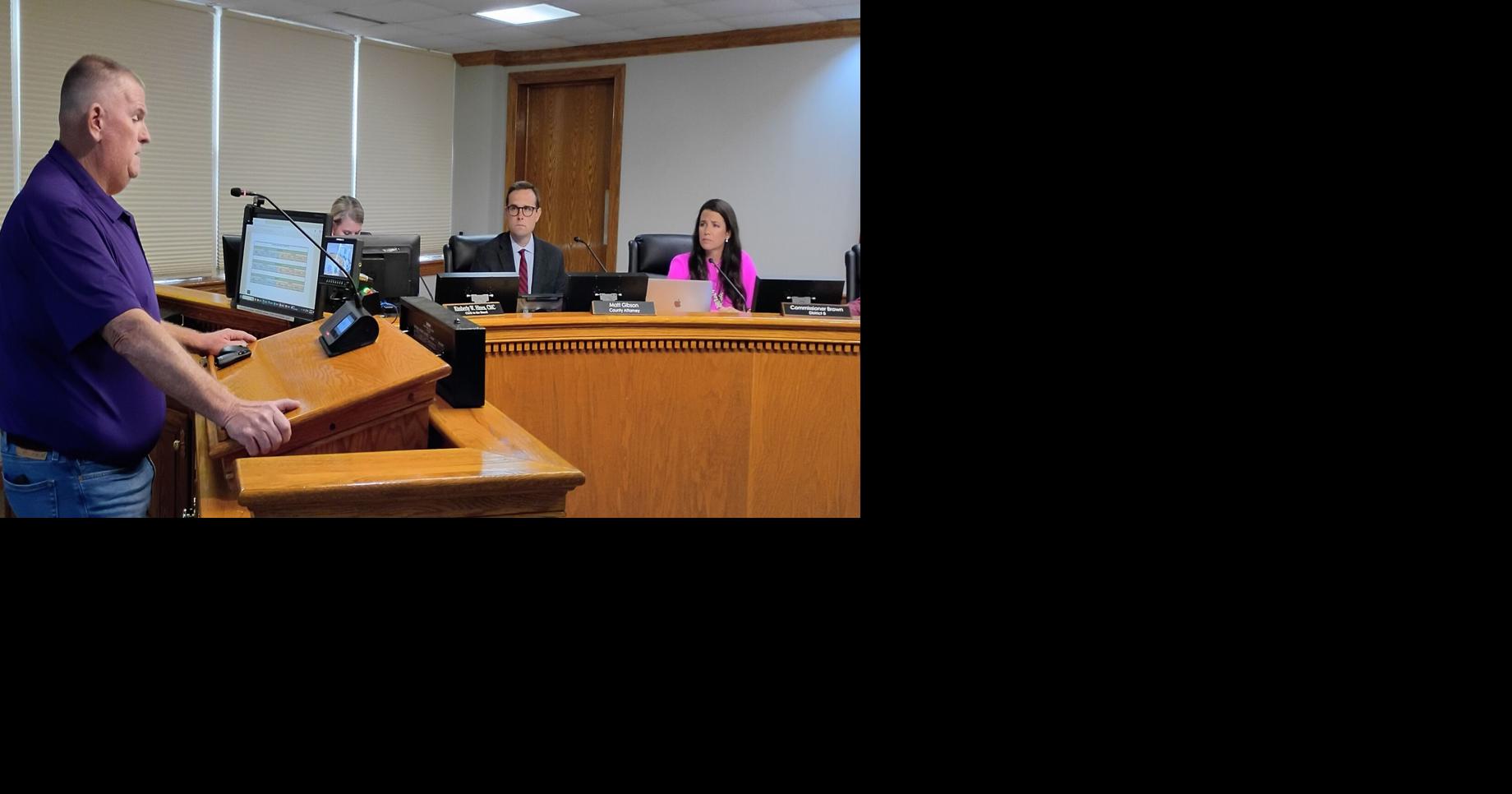 Three address commissioners about PCSO K-9 death