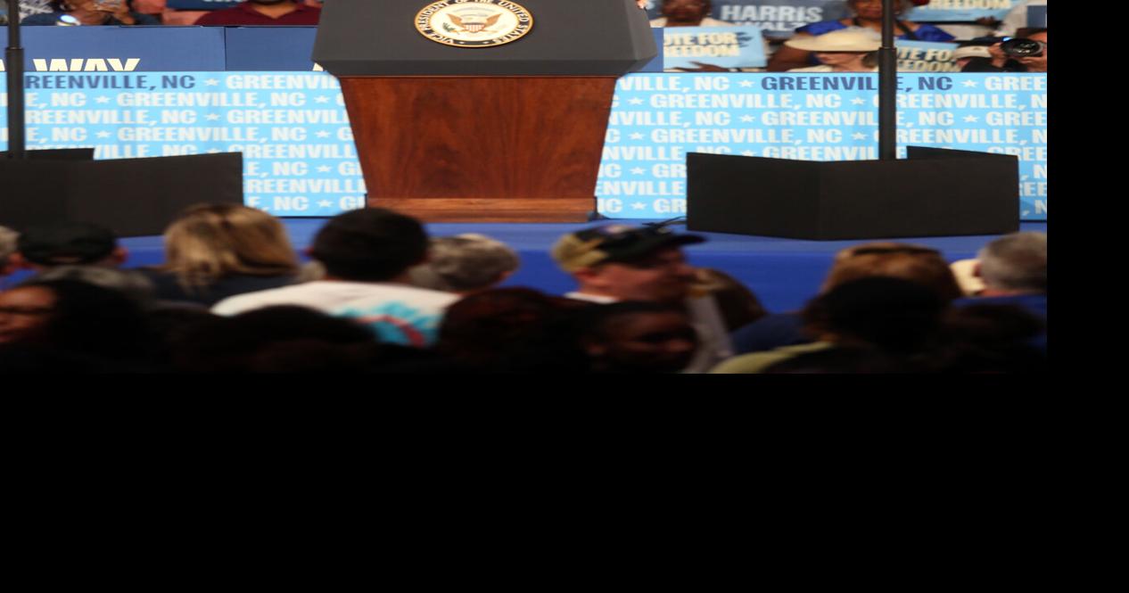 Harris rallies crowd of 7,000 at Minges Coliseum | Local News ...