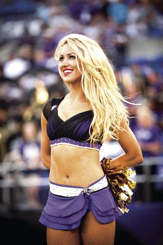 baltimore ravens cheerleader outfit