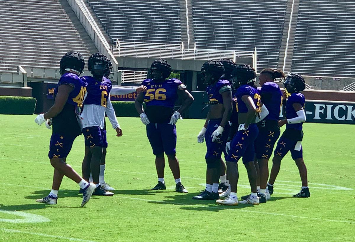 Ecu Football Scrimmage What Stood Out College Reflector Com