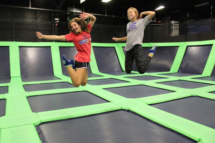 Ninja warrior au trampoline park You Jump