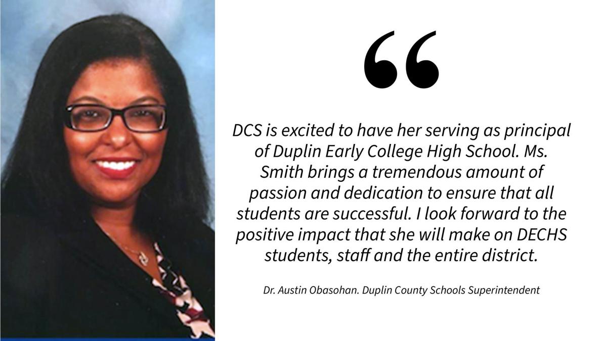 Duplin's Early College High School principal appointed | Duplin Times News  | reflector.com