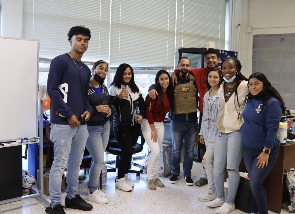 JROTC cadets honor Veterans at WRH High School