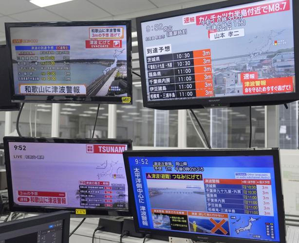 Tsunami warning latest news