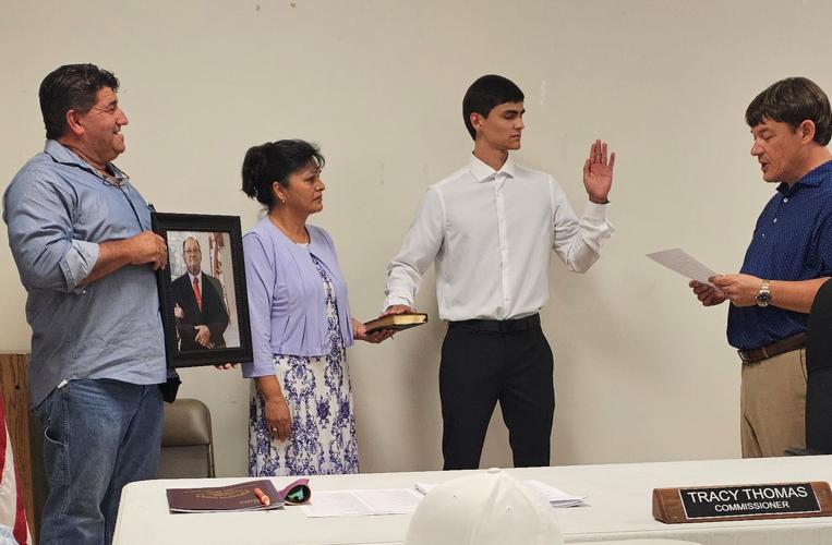Town of Beulaville swears in new patrol officer and chief of police
