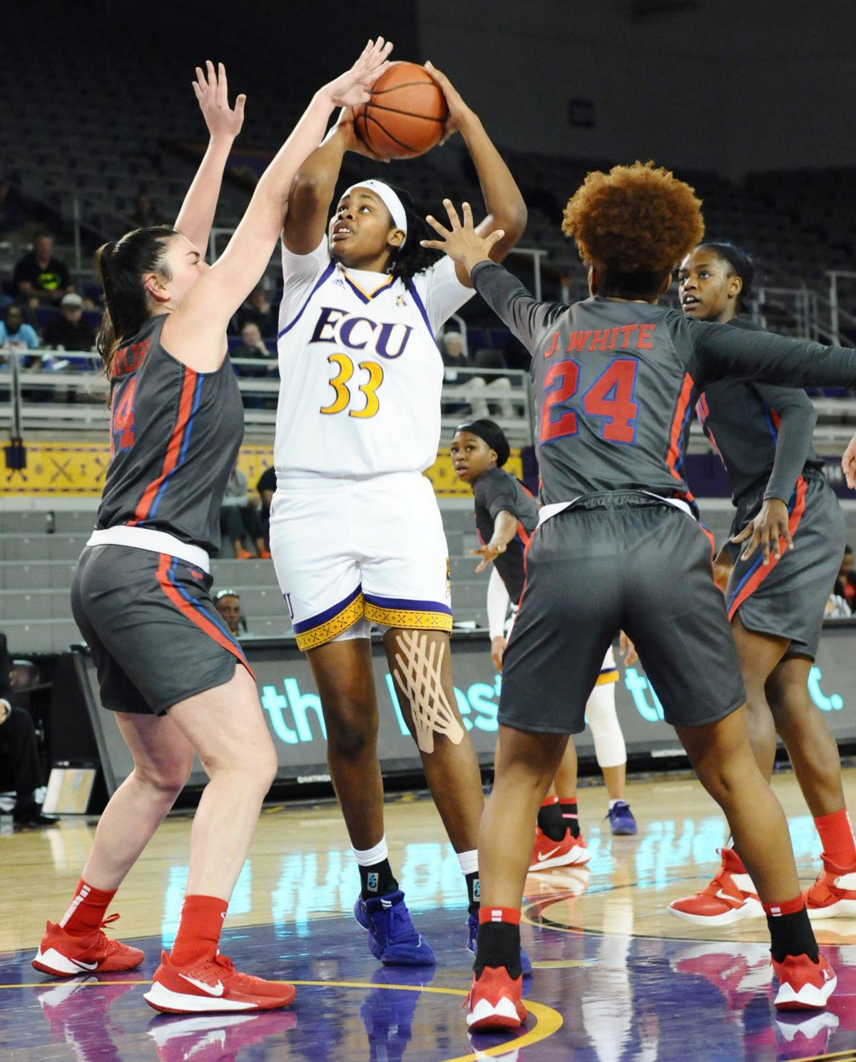 Young Ecu Can T Fight Off Taller Mustangs Sports Reflector Com