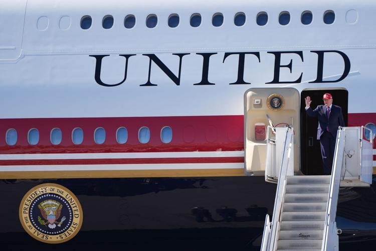 Alex Reader Arizona Trump defends gifted Air Force One from Qatar and makes 2nd Amendment ...
