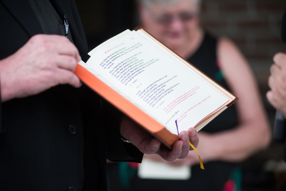 Bishop Dedicates Space At Saint Peter Catholic Church Local News Reflector Com