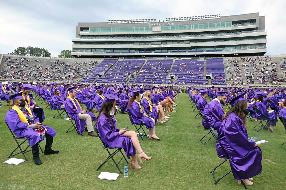 ECU graduation ceremonies took place Friday 12