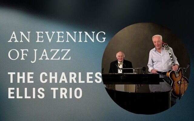 Charlie Ellis Trio presents an evening of jazz on Oct. 23 at the
