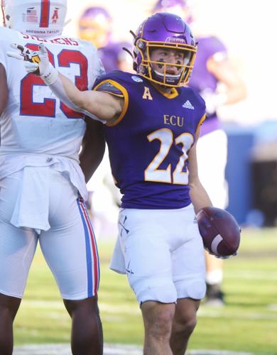 WATCH: ECU Football WR Tyler Snead after today's spring practice