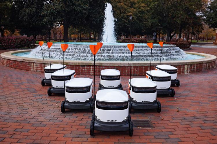 ECU rolls out robot food delivery service