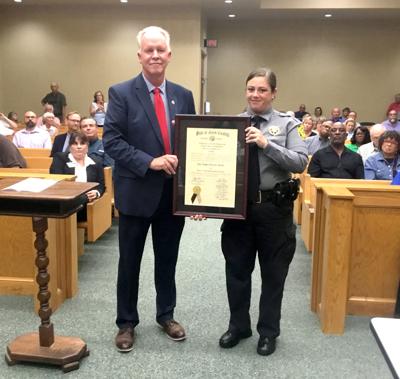 Stalls earns commendation for work News reflector com