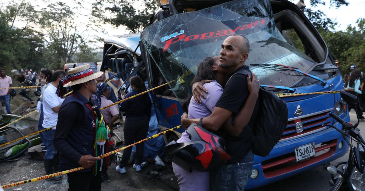 Colombia golpeada por una ola de ataques antes de las elecciones presidenciales, en fotos