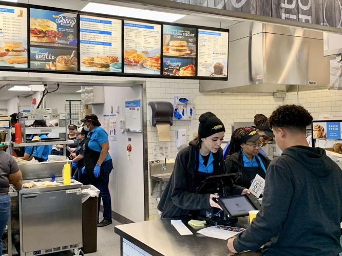 Biscuitville sets record first day with Greenville opening; Fans