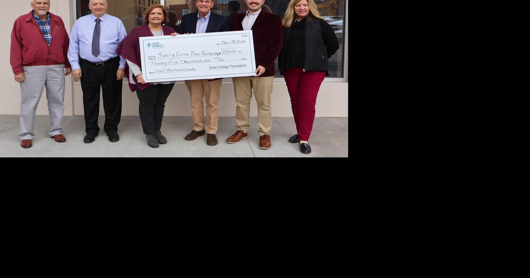 Duke Energy Foundation awards grant to economic foundation | APG State ...