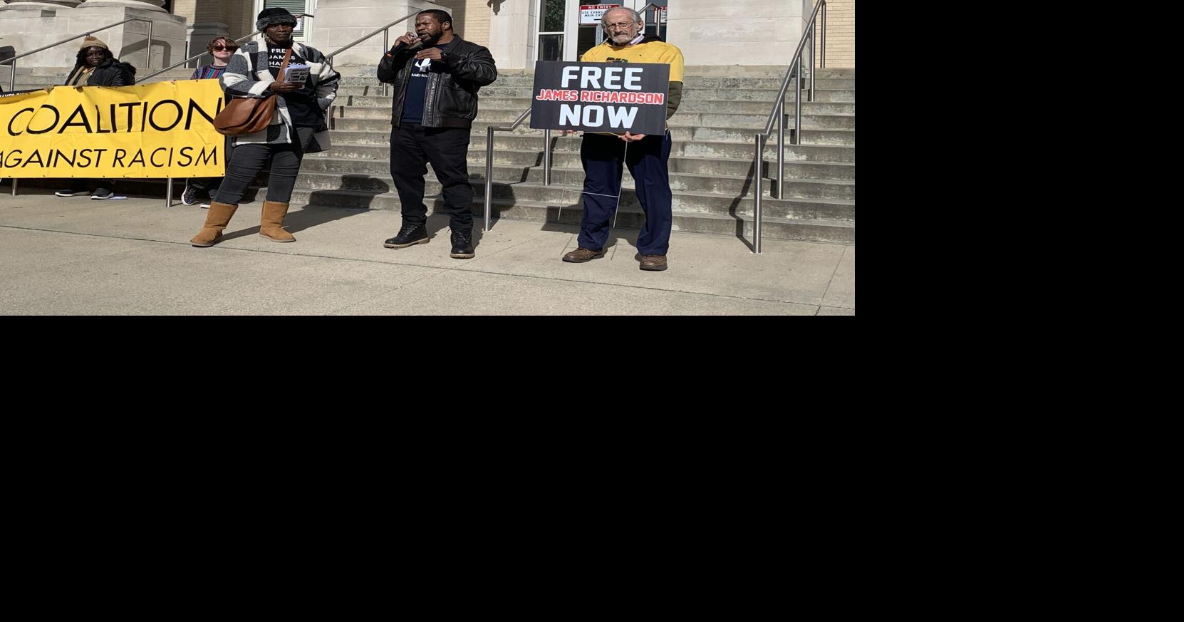 Marchers celebrate victories, advocate for new trial at rally | Local ...