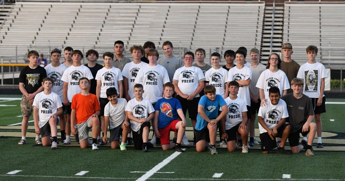Surry Central hosts Golden Eagles Youth Football Camp