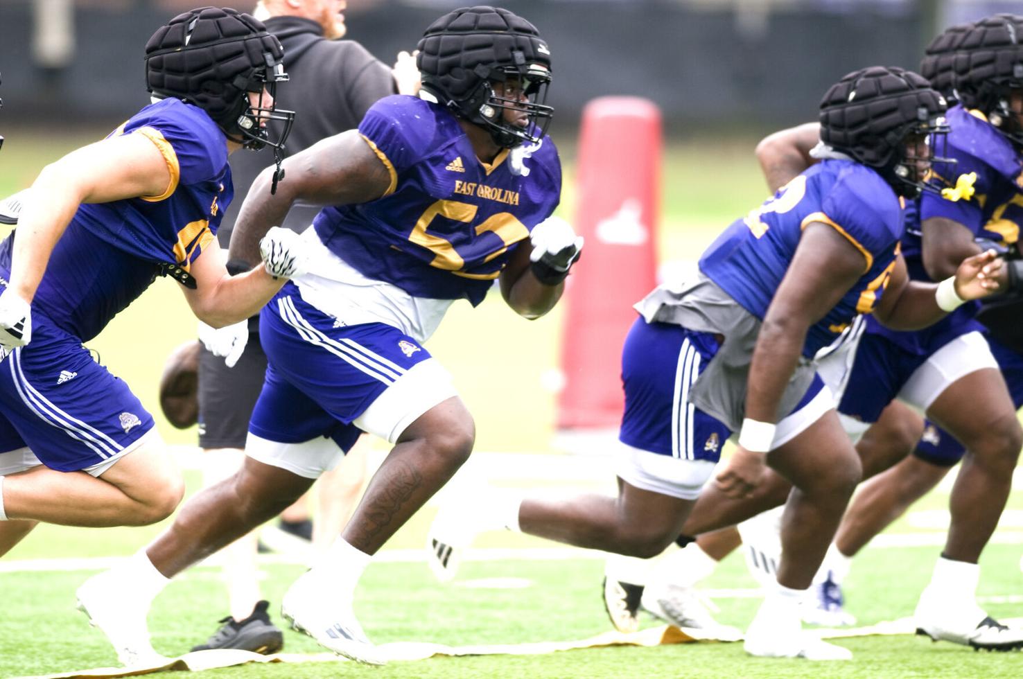ECU football Pirates complete first scrimmage of preseason College