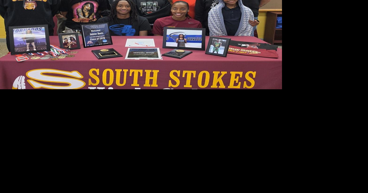 South Stokes standout Davis signs to run track at Brevard College