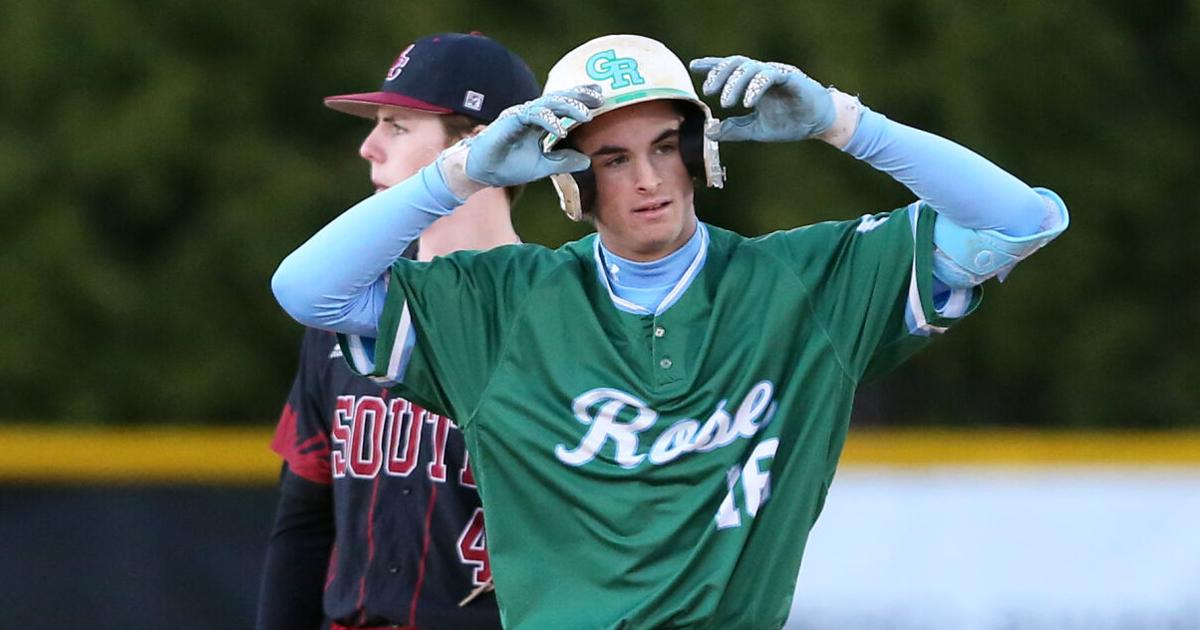 Isaac Rohde High school roundup: Rose baseball stays unbeaten, deals Falcons first ...