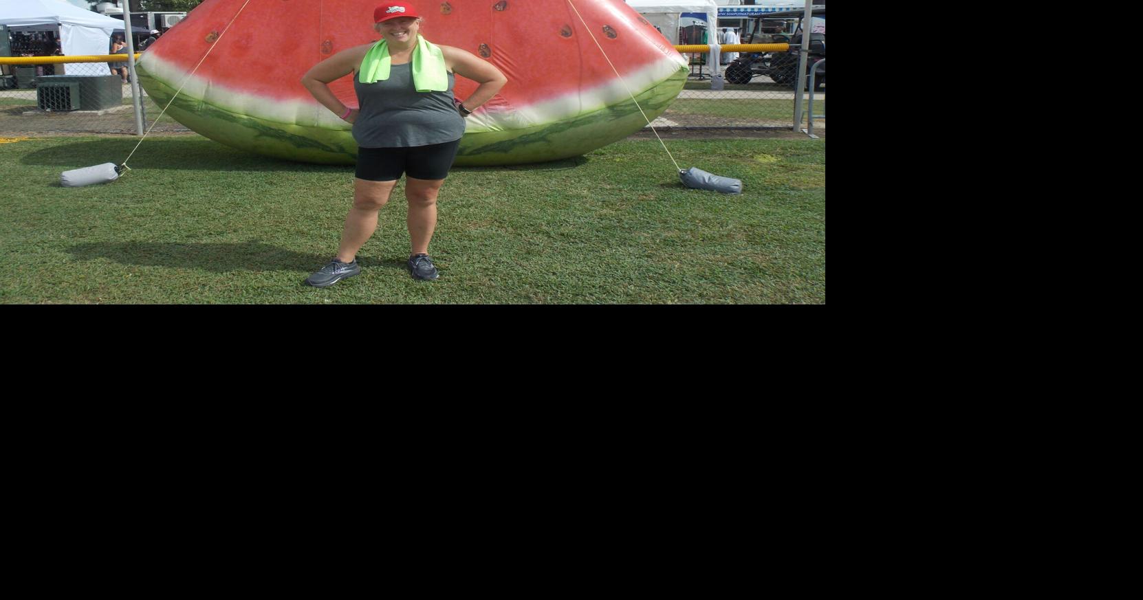 Rain doesn't dampen spirits at Watermelon Festival