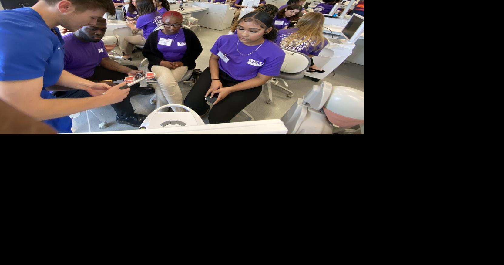 ECU Notes ECU dental school hosts potential students Feature Story