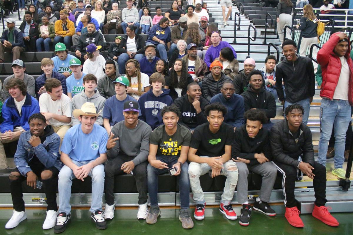 Scene Around the South Central-J.H. Rose boys basketball game, Feb. 22