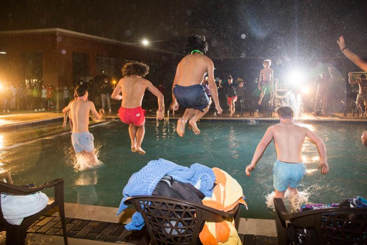 ECU tradition Winter weather makes for memorable Polar Bear Plunge