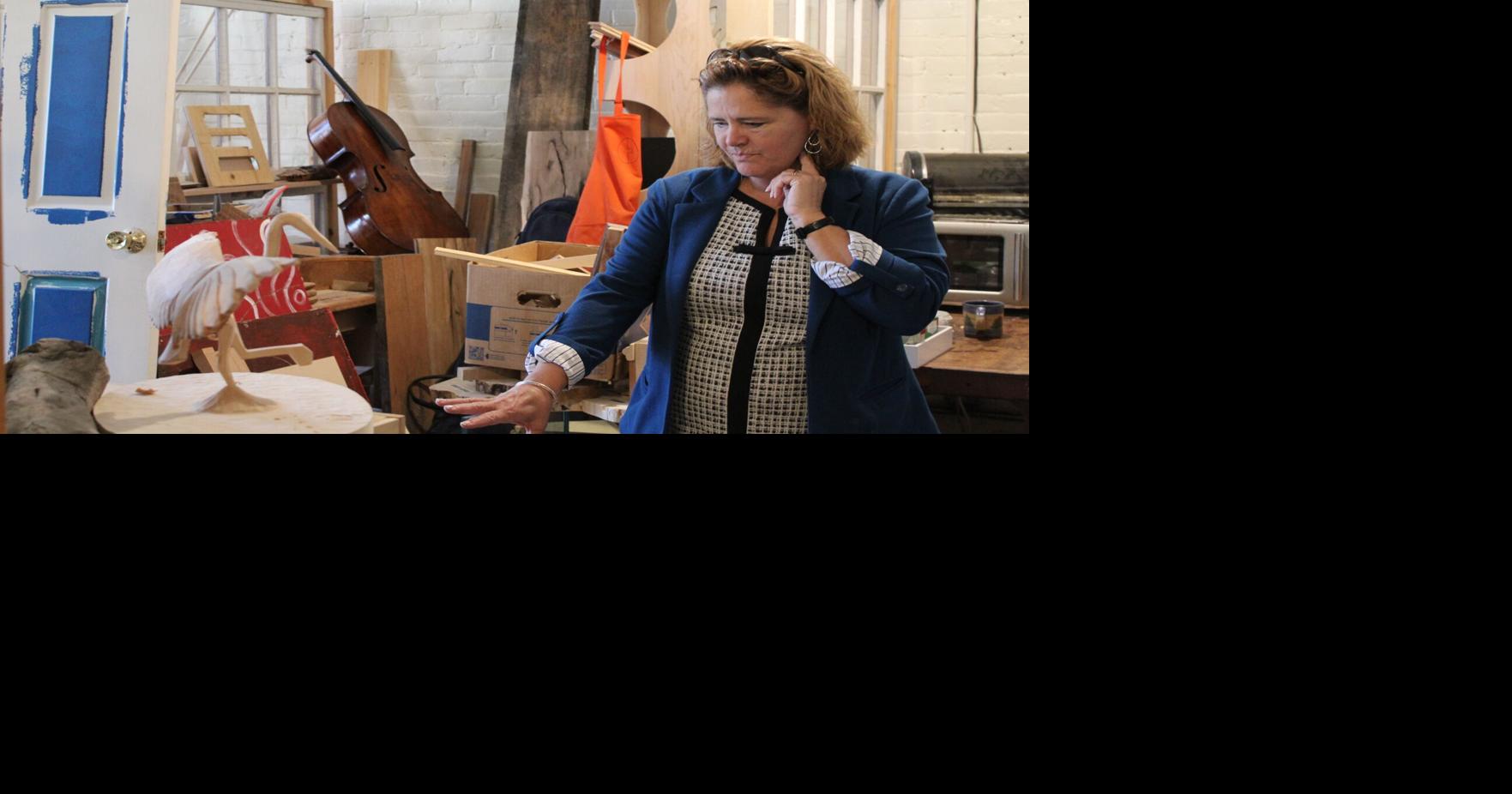 Vt. secretary of state tours local businesses