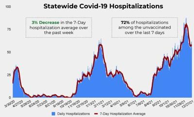 State COVID-19 hospitalizations