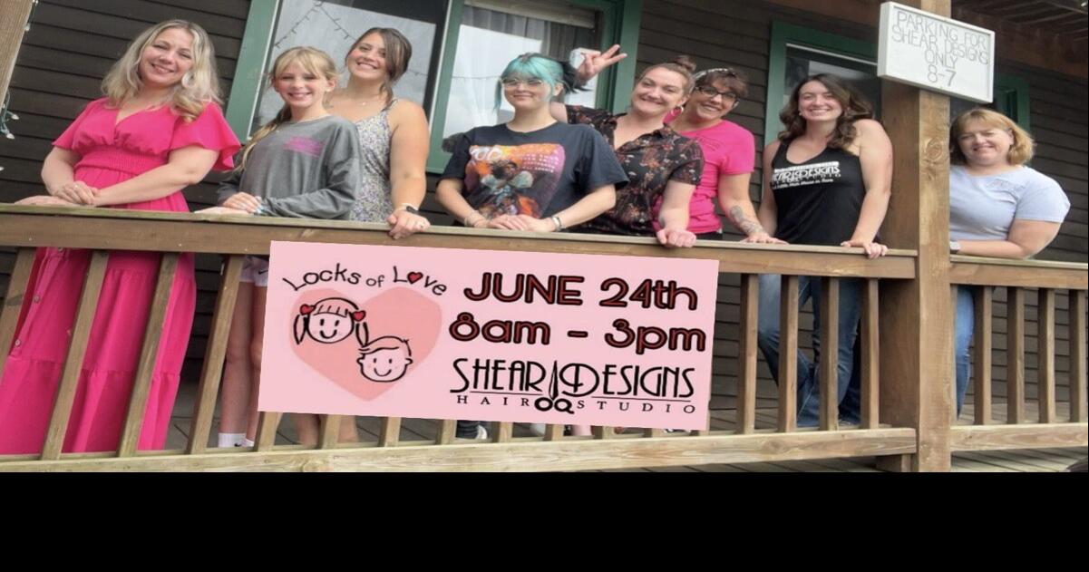 Shear Designs holds 22nd annual 'cutathon' for Locks of Love charity