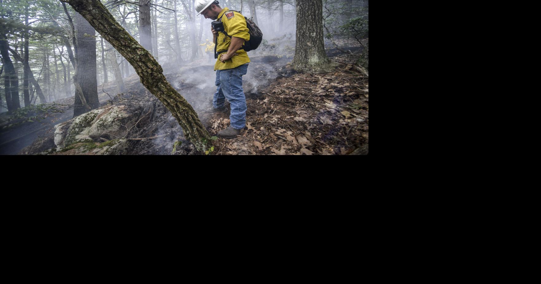PHOTOS Brush fire in Hinsdale Local News