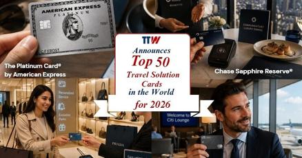 TTW Announces the Top 50 Travel Solution Cards in the World for 2026