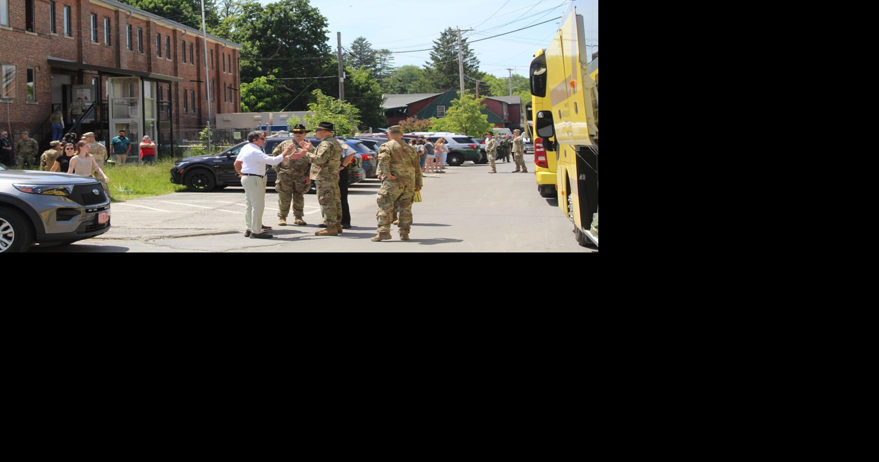 Bennington bids farewell to deploying troops