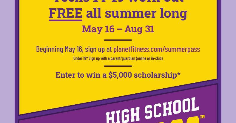 Free Planet Fitness membership for teens | Community-news ...