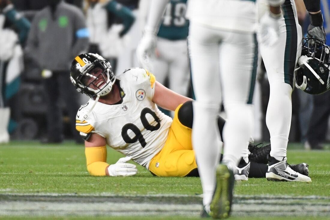 Steelers Star LB T.J. Watt (ankle) Hurt Vs. Eagles | National ...