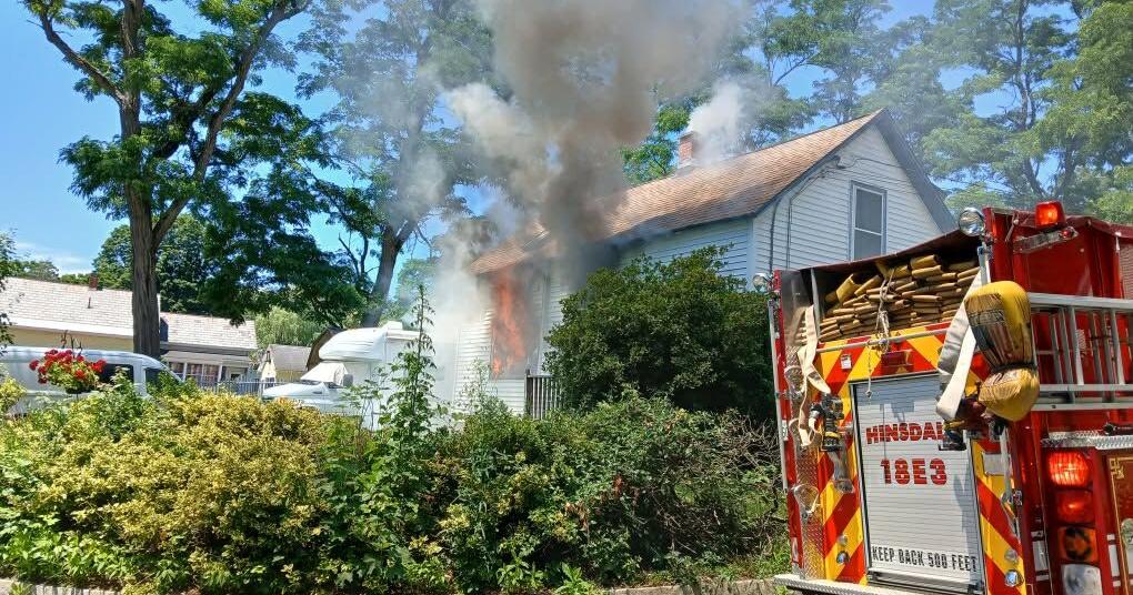 Hinsdale home damaged in fire
