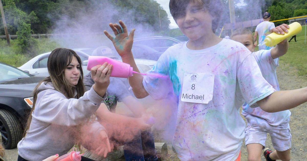 Color Run Mess Making a mess: Community House's Color Run is about 'health and fun ...