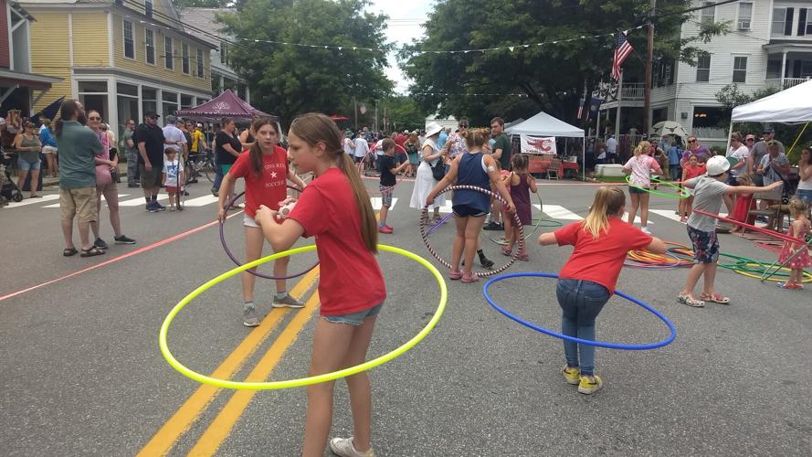 Saxtons River celebrates Fourth with water polo, hula hoops and apple