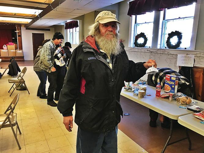 Homeless in Brattleboro: A hot meal on a cold day